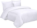 Royal Hotel Bedding Set – 100% Cool Duvet Covers, Viscose Made from Bamboo, Full/Queen Size (White)