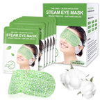 16 Packs Steam Eye Masks for Dry Eyes – Self-Heating Warm Compress for Fatigue & Puffiness Relief, Disposable Heated Eye Mask Travel Essentials, Spa Relaxation Set for Women, Unscented