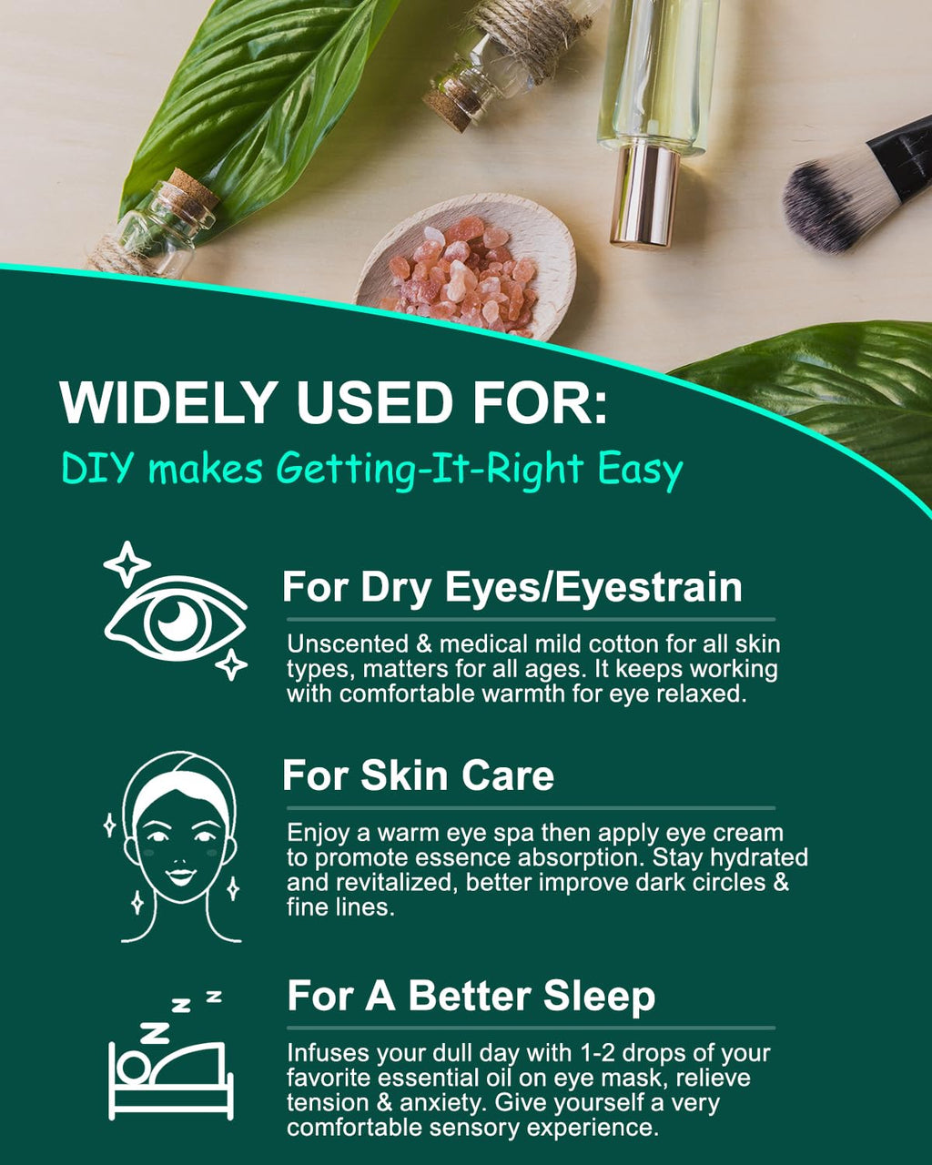 16 Packs Steam Eye Masks for Dry Eyes – Self-Heating Warm Compress for Fatigue & Puffiness Relief, Disposable Heated Eye Mask Travel Essentials, Spa Relaxation Set for Women, Unscented