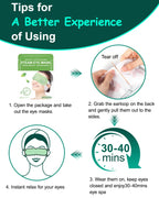 16 Packs Steam Eye Masks for Dry Eyes – Self-Heating Warm Compress for Fatigue & Puffiness Relief, Disposable Heated Eye Mask Travel Essentials, Spa Relaxation Set for Women, Unscented